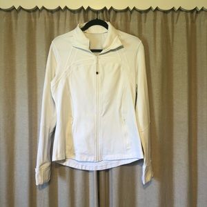 Lululemon White Define Jacket